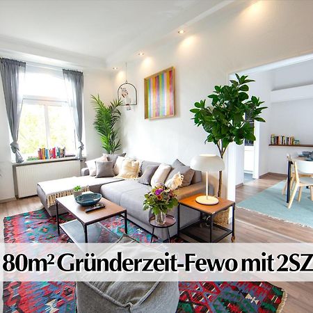 80M2 3R Wohnung Mit Privatem Parkplatz, Kingsize Betten, Smart-Tv, Etc Erfurt Esterno foto