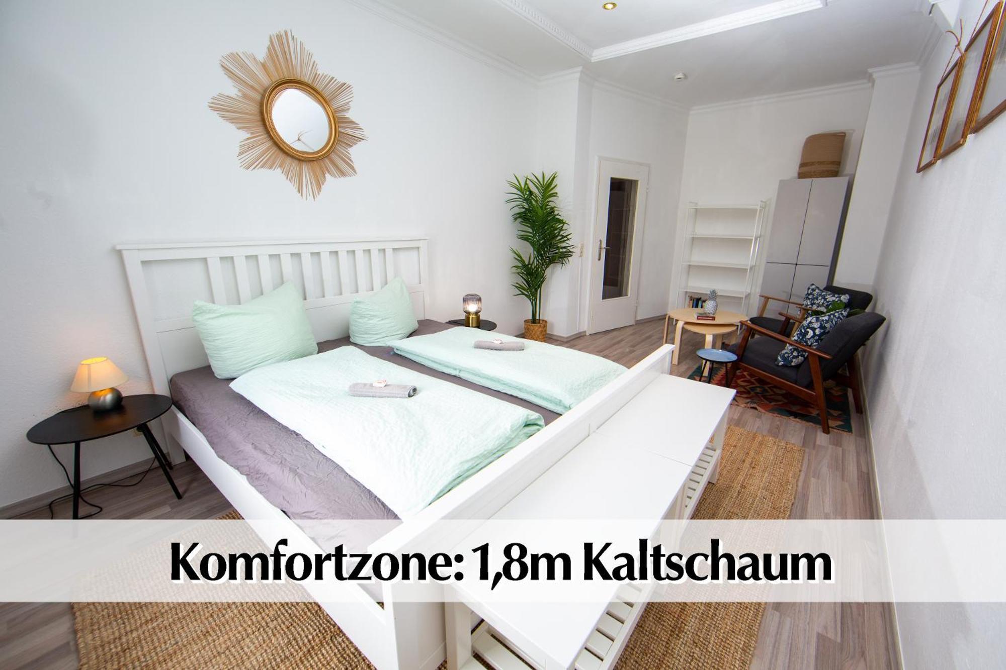 80M2 3R Wohnung Mit Privatem Parkplatz, Kingsize Betten, Smart-Tv, Etc Erfurt Esterno foto